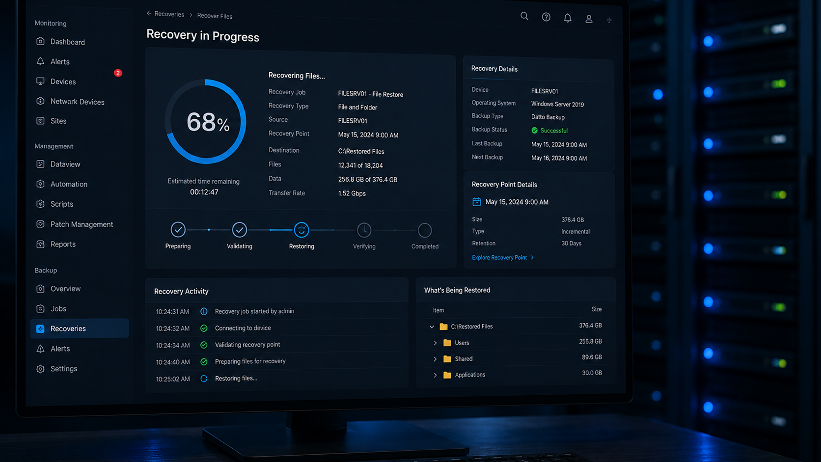 Disaster Recovery