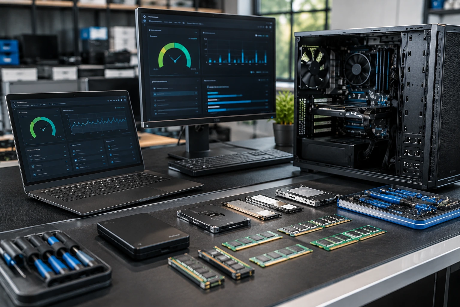 Computer upgrades and performance improvements