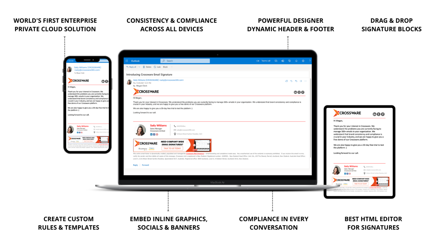 Crossware Email Signatures
